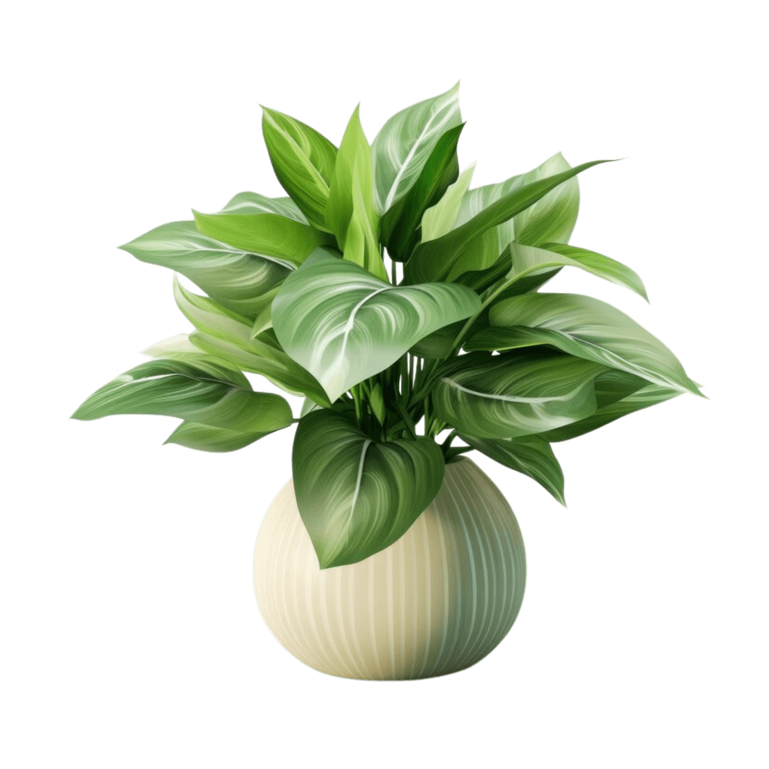 Desk decoration plant